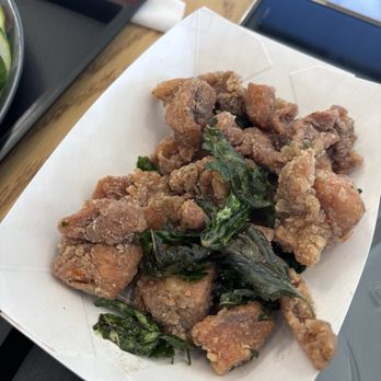 Hawker's Kitchen - Basil Chicken Bites - Asian Fusion Near Me - Ankeny, Iowa