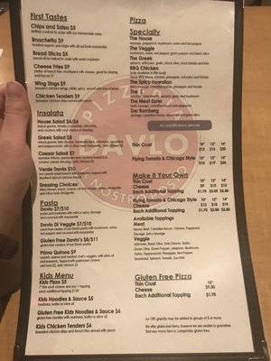 Menu photo 1 Pizzeria Davlo Omaha, NE