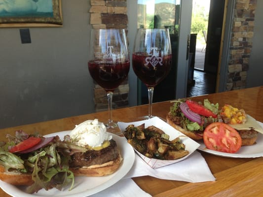 Relax! - Treat yourself to a nice glass of wine and delicious food!