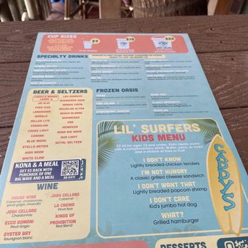 Caddy's John's Pass - Menu - American Near Me - Madeira Beach, Florida Caddy's John's Pass - Menu - American Near Me - Madeira Beach, Florida