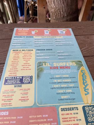 Menu photo 1 Caddy's John's Pass Madeira Beach, FL Menu photo 1 Caddy's John's Pass Madeira Beach, FL