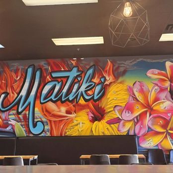 Matiki Island BBQ - Pretty mural - Hawaiian Near Me - Henderson, Nevada Matiki Island BBQ - Pretty mural - Hawaiian Near Me - Henderson, Nevada