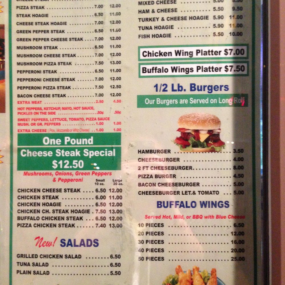 One Pound Cheesesteaks - script 2 - Sandwiches Near Me - Philadelphia, Pennsylvania