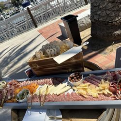 Grazing charcuterie board