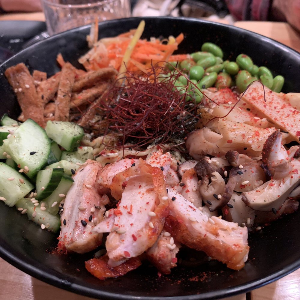 Block Kitchen + Bar - Cold ramen salad - Sandwiches Near Me - Banff, Alberta Block Kitchen + Bar - Cold ramen salad - Sandwiches Near Me - Banff, Alberta