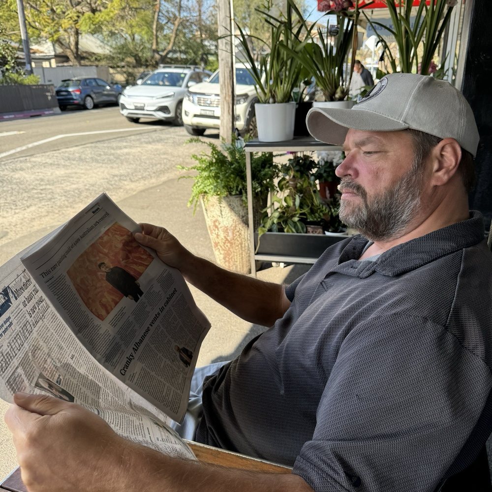 Poppy's - Take the time to read the paper - Coffee & Tea Near Me - Balmain, NSW