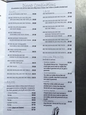 Menu photo 6 Cazadores Crescent City, CA Menu photo 6 Cazadores Crescent City, CA