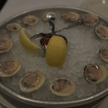 The River Palm Terrace - Little Neck Clams - Steakhouses Near Me - Edgewater, New Jersey The River Palm Terrace - Little Neck Clams - Steakhouses Near Me - Edgewater, New Jersey
