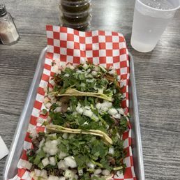 Lengua asada pastor tacos Lengua asada pastor tacos