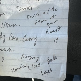 Service Under Grace - Birdie's notes - Reiki Near Me