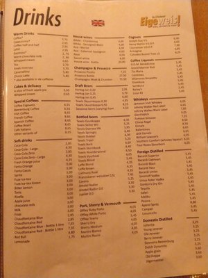 Menu photo 2 Eigeweis De Koog, NH