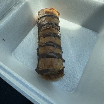 Athens Grill - Mixed nut roll. This was sooo good! It reminded me of a nutty almond joy with a flaky outside. - Greek Near Me - Lawrenceville, Georgia Athens Grill - Mixed nut roll. This was sooo good! It reminded me of a nutty almond joy with a flaky outside. - Greek Near Me - Lawrenceville, Georgia