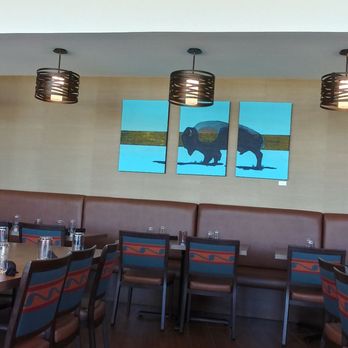 39 Restaurant - Trittocus of bison in the dining room - Breakfast & Brunch Near Me - Oklahoma City, Oklahoma