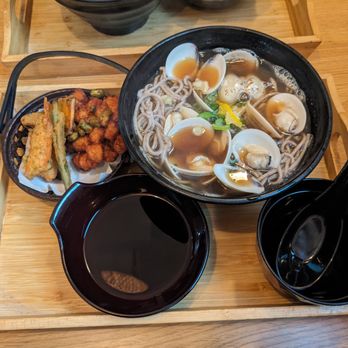 Sobakatsu - Clam soba and scallop kakiage - Japanese Near Me - San Francisco, California Sobakatsu - Clam soba and scallop kakiage - Japanese Near Me - San Francisco, California