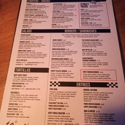 El Furniture Warehouse - Menu nov 2022
