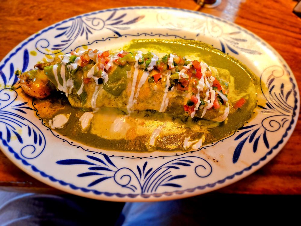 Food from Plaza Azteca