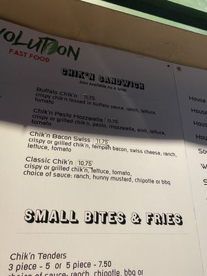 Menu photo 8 Evolution Fast Food San Diego, CA Menu photo 8 Evolution Fast Food San Diego, CA
