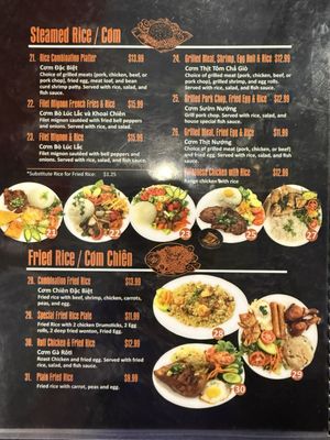 Menu photo 7 Pho K Plus Ontario, CA