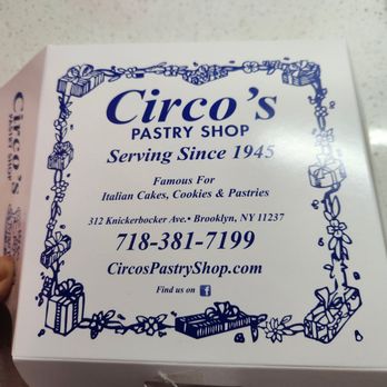 Circo's Pastry Shop - Bakeries Near Me - Brooklyn, New York Circo's Pastry Shop - Bakeries Near Me - Brooklyn, New York