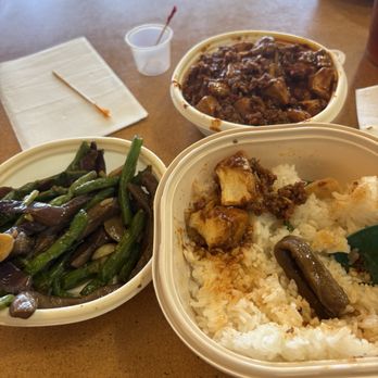 Tigawok - Green beans and eggplant with mapo tofu - Chinese Near Me - San Diego, California Tigawok - Green beans and eggplant with mapo tofu - Chinese Near Me - San Diego, California
