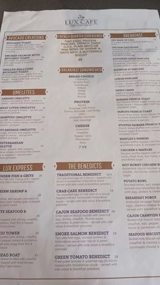 Menu photo 1 Lux Cafe New Orleans, LA