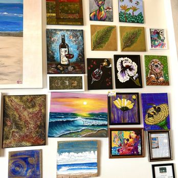 L'orange Cafe - Artwork inside. - Cafes Near Me - Orange, California