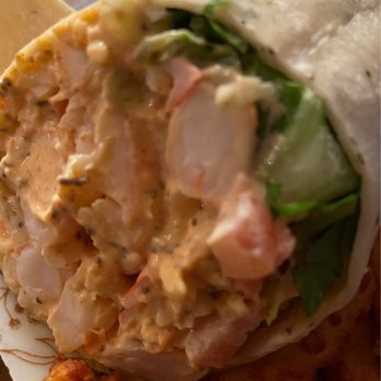 Cafe 1908 - Seafood salad wrap nomnom - Seafood Near Me - Baltimore, Maryland