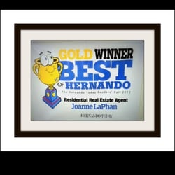 Joanne LaPhan  - Tropic Shores Realty - Voted The BEST Call Joanne LaPhan 352-686-5700