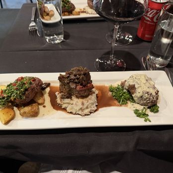 House 509 Bistro and Wine Bar - Filet Flight - Wine Bars Near Me - Greer, South Carolina