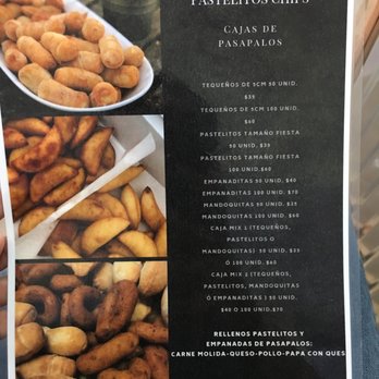 Pastelitos Chips - Catering Menu - Venezuelan Near Me - Kissimmee, Florida