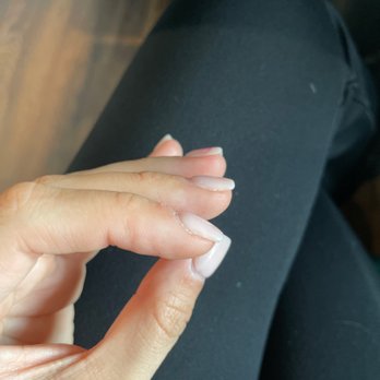 Cascade Nails - side view of the dip - Nail Salons Near Me - Renton, Washington