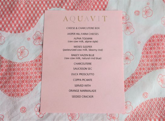 Menu photo 8 Aquavit New York, NY Menu photo 8 Aquavit New York, NY