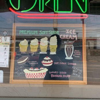 Bobbie's Dairy Dip - Illustrated menu - Ice Cream & Frozen Yogurt Near Me - Nashville, Tennessee