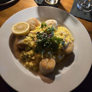 The Primal Cut Steakhouse - Sea Scallops with lobster risotto - Steakhouses Near Me - Tinley Park, Illinois