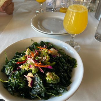 Echo & Rig - Fried Spinach Salad and a mimosa - Steakhouses Near Me - Las Vegas, Nevada Echo & Rig - Fried Spinach Salad and a mimosa - Steakhouses Near Me - Las Vegas, Nevada