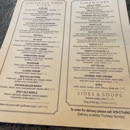Menu Menu