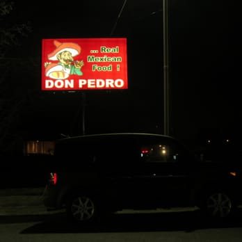 Don Pedro Mexican Food - Sign on Buford Highway. - Mexican Near Me - Norcross, Georgia