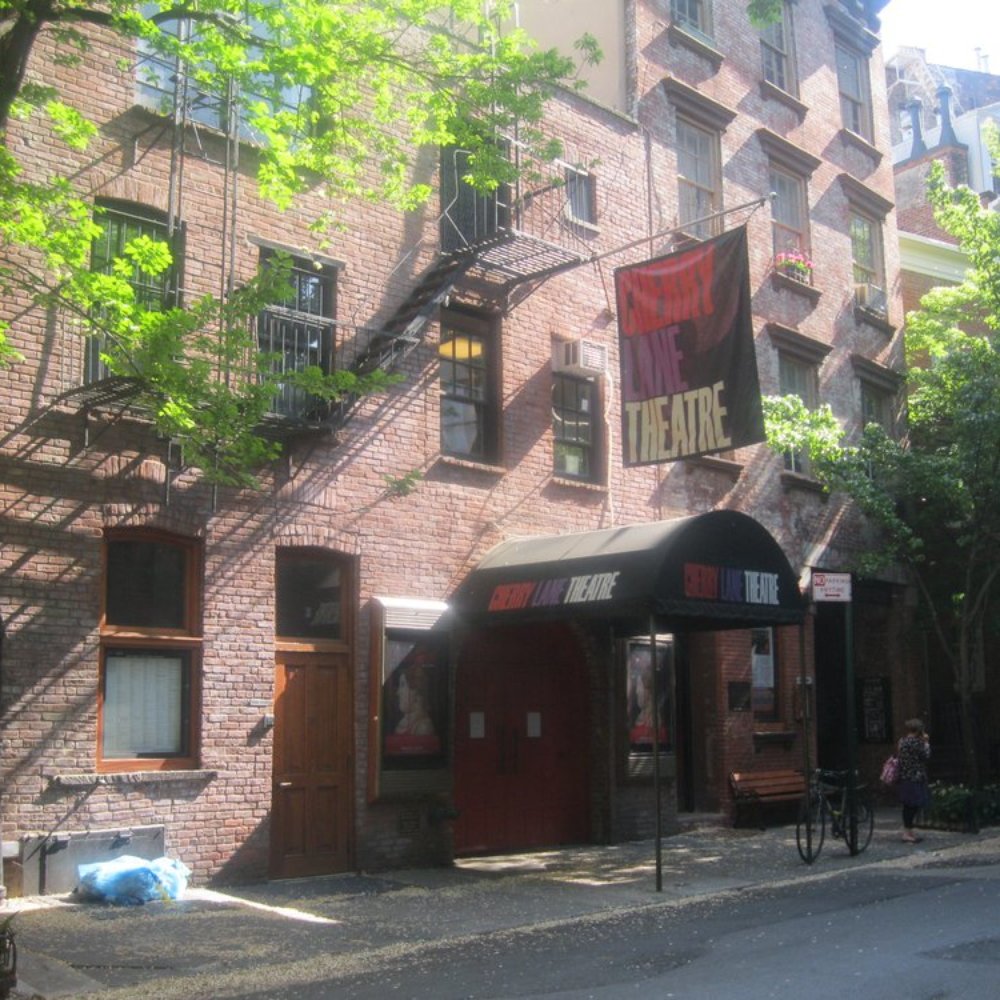 The Cherry Lane Theatre is in a building that was originally a box factory.