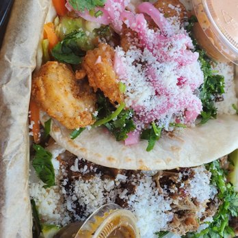 Torchy's Tacos - Baja shrimp and green chile pork - Tex-Mex Near Me - Rockwall, Texas Torchy's Tacos - Baja shrimp and green chile pork - Tex-Mex Near Me - Rockwall, Texas