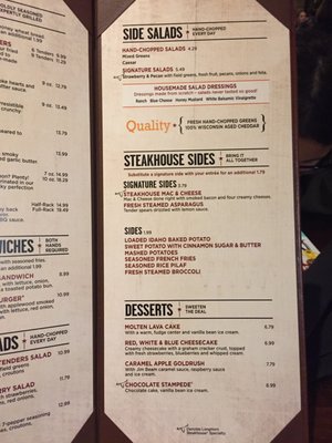Menu photo 3 LongHorn Steakhouse Boise, ID