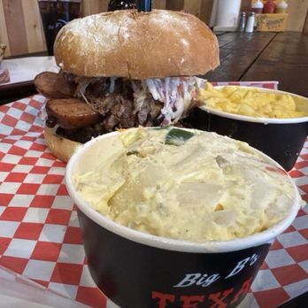 Big B's Texas BBQ - Ultimate BBQ Sandwich, Potato Salad Mac and Cheese - Barbeque Near Me - Henderson, Nevada Big B's Texas BBQ - Ultimate BBQ Sandwich, Potato Salad Mac and Cheese - Barbeque Near Me - Henderson, Nevada