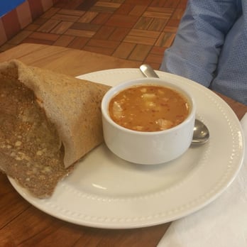 Cecilia's Kitchen - Locro soup with pork and hominy - Latin American Near Me - Asheville, North Carolina Cecilia's Kitchen - Locro soup with pork and hominy - Latin American Near Me - Asheville, North Carolina