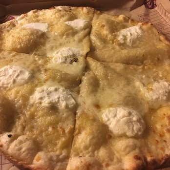 MOD Pizza - White Pizza with garlic rub, ricotta, mozzarella, and Asiago 7.5.17 $7.67.+ tax. - Pizza Near Me - Phoenix, Arizona