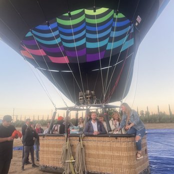 Uncorked Tours - Climbing into the basket with other adventurers - Wine Tours Near Me - Temecula, California Uncorked Tours - Climbing into the basket with other adventurers - Wine Tours Near Me - Temecula, California