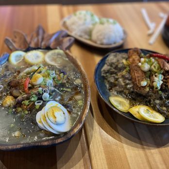 Purple Roots - Chicken Sotanghon ans Shrimp Laing - Filipino Near Me - Jacksonville, Florida Purple Roots - Chicken Sotanghon ans Shrimp Laing - Filipino Near Me - Jacksonville, Florida