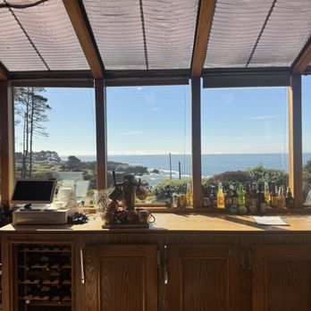 Ocean Cove Bar & Grill - View from the bar - Sandwiches Near Me - Jenner, California