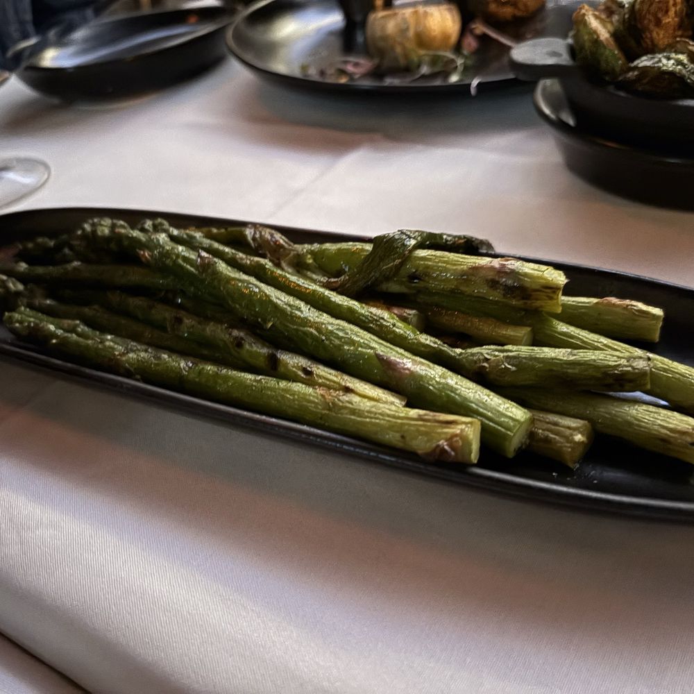 side of asparagus