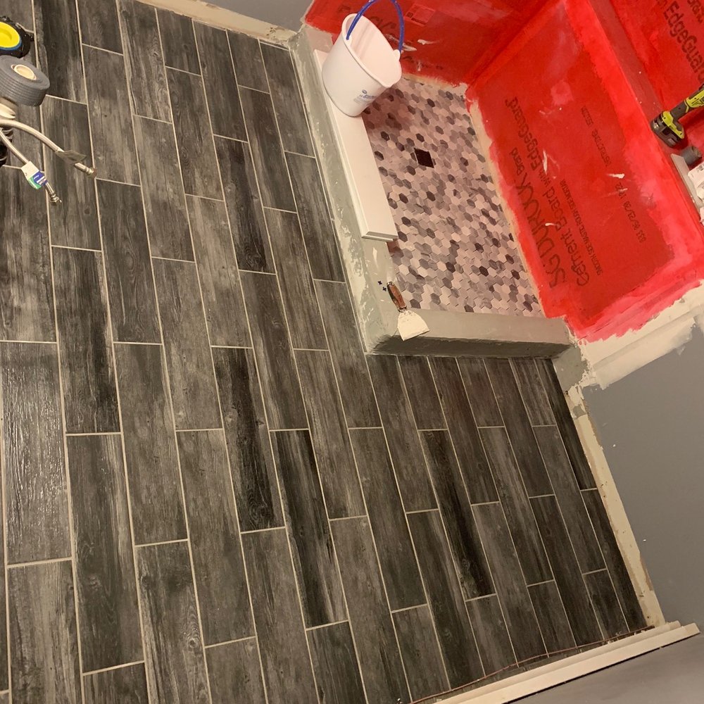 Gil’s Handyman Services - Floor Tile with Grout - Handyman Near Me Gil’s Handyman Services - Floor Tile with Grout - Handyman Near Me
