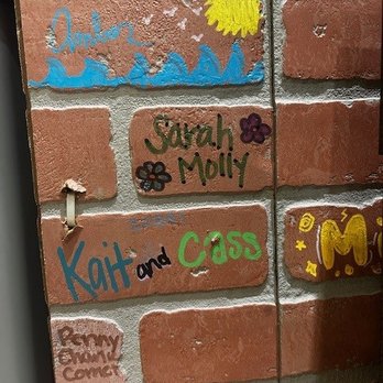 Thee Candle Lab - Left my mark on their famous brick wall of names! - Team Building Activities Near Me - Tustin, California Thee Candle Lab - Left my mark on their famous brick wall of names! - Team Building Activities Near Me - Tustin, California