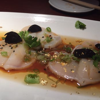 Sushigo - New style scallop with black garlic- recommended $$ - Sushi Bars Near Me - Boca Raton, Florida Sushigo - New style scallop with black garlic- recommended $$ - Sushi Bars Near Me - Boca Raton, Florida